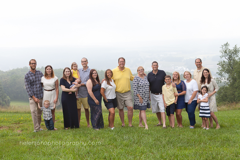 extended family session in deep creek maryland