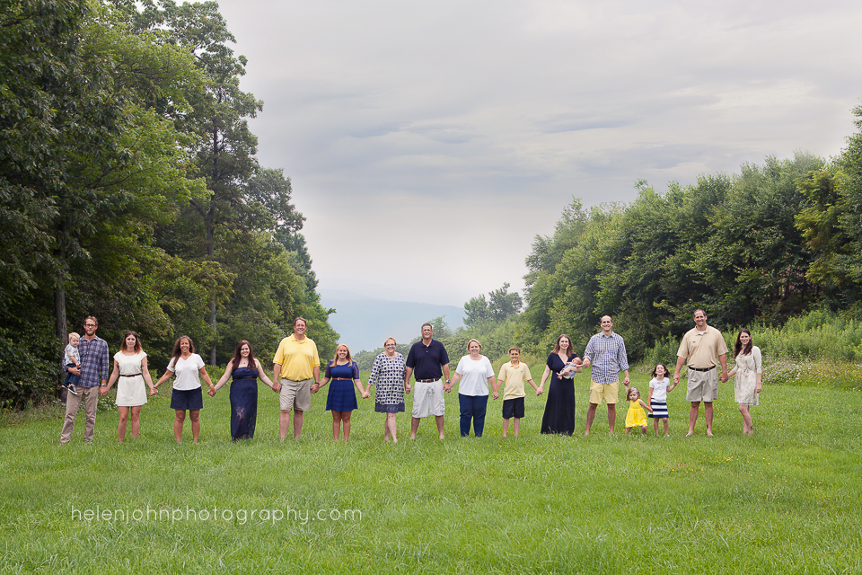 extended family photography session deep creek MD