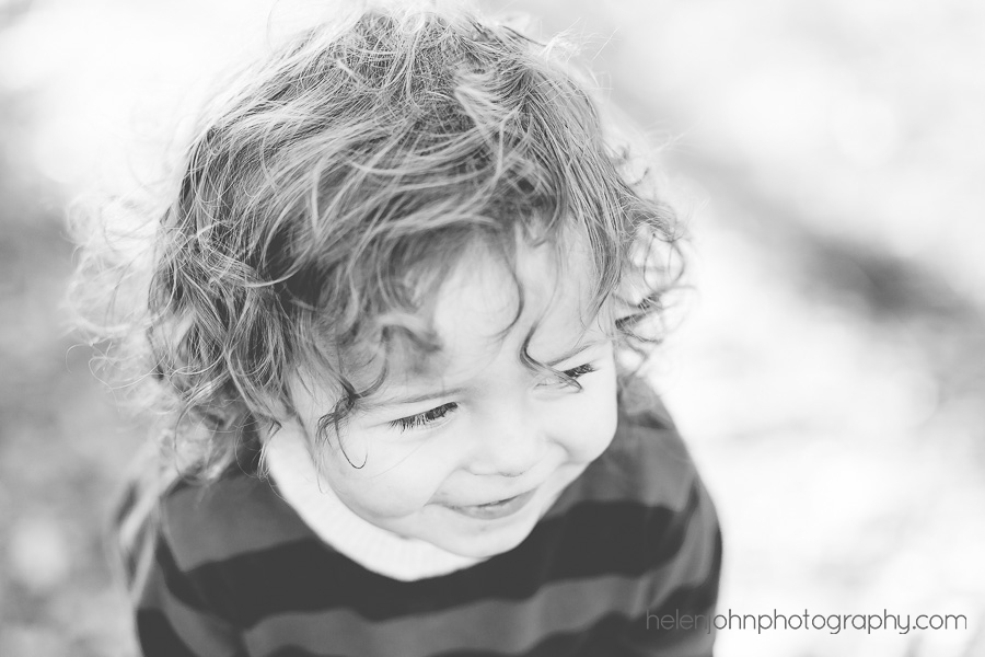 Picture of a happy little boy taken during family portraits