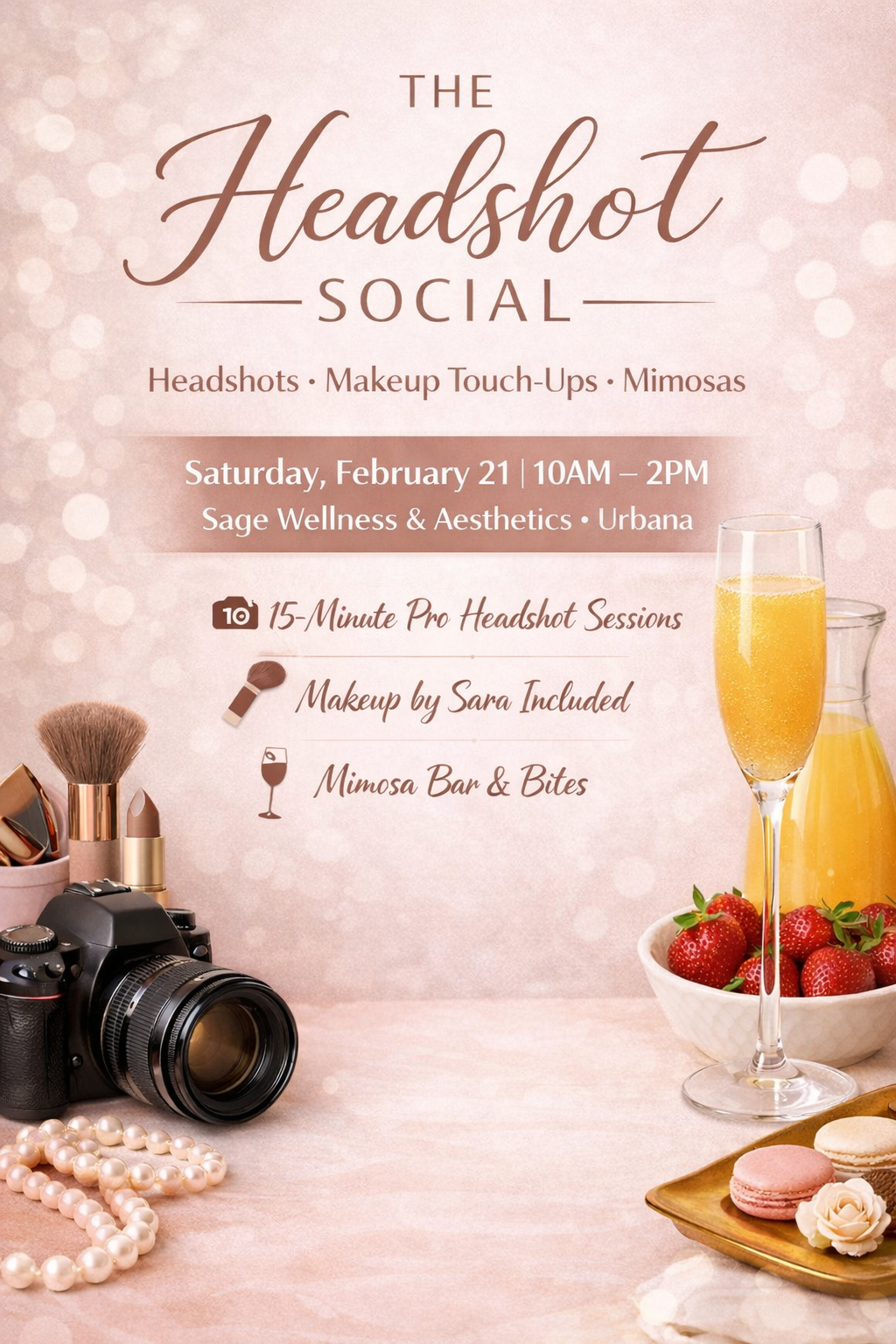 headshot event for women in frederick maryland