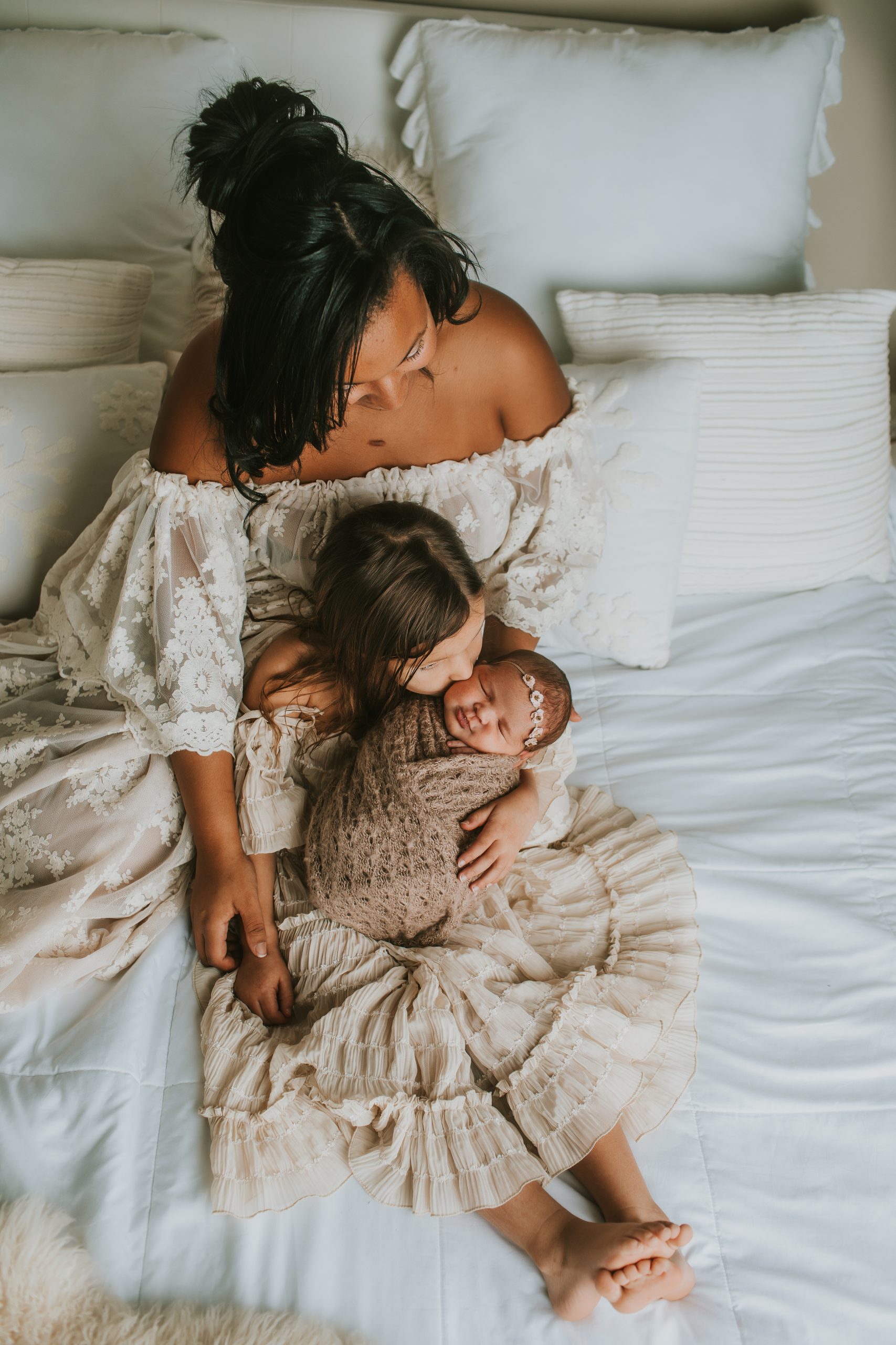 mother and daughters