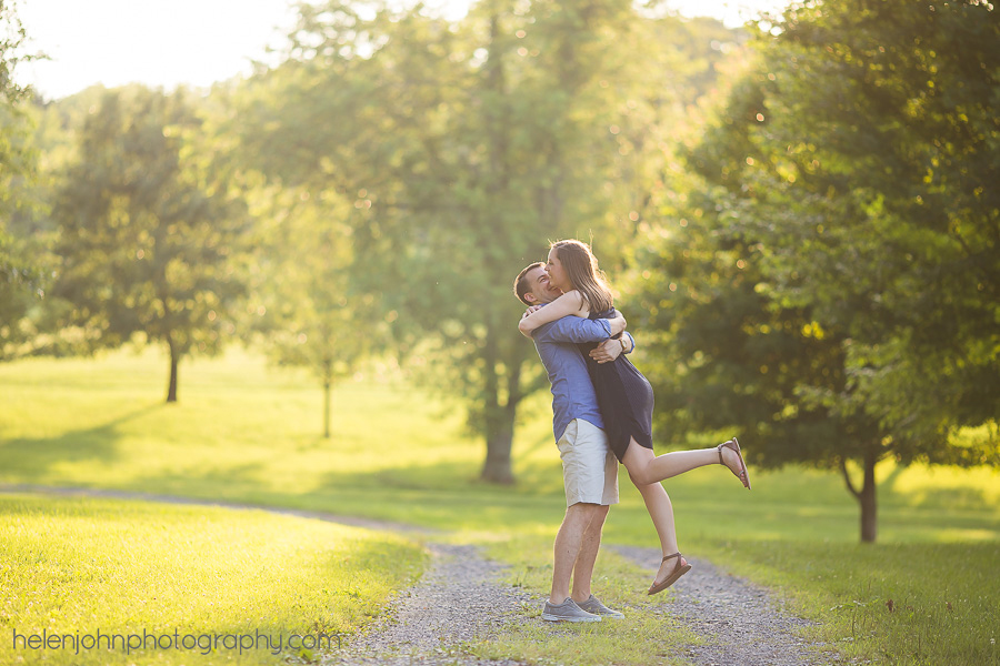 Engagement Session portrait in Bethesda, MD