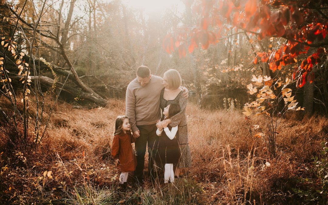 North Potomac, Maryland Family Photographer | Timeless Outdoor Family Portraits